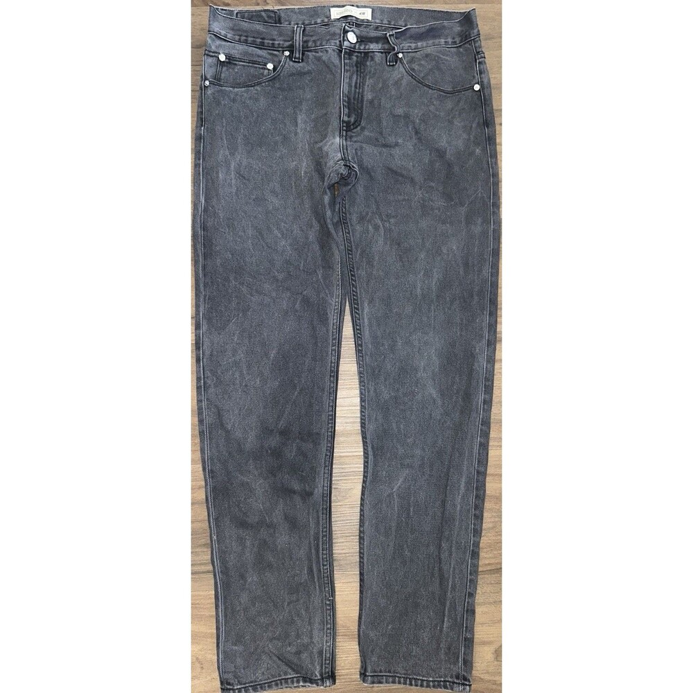 Kenzo x H&M Gray Denim Jeans Sz 33